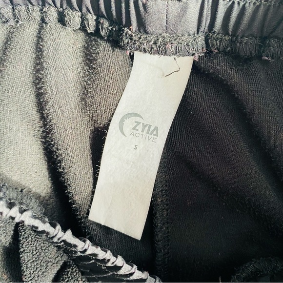 ZYIA Pull On Fleece Pants Black Sz Small - Picture 6 of 10
